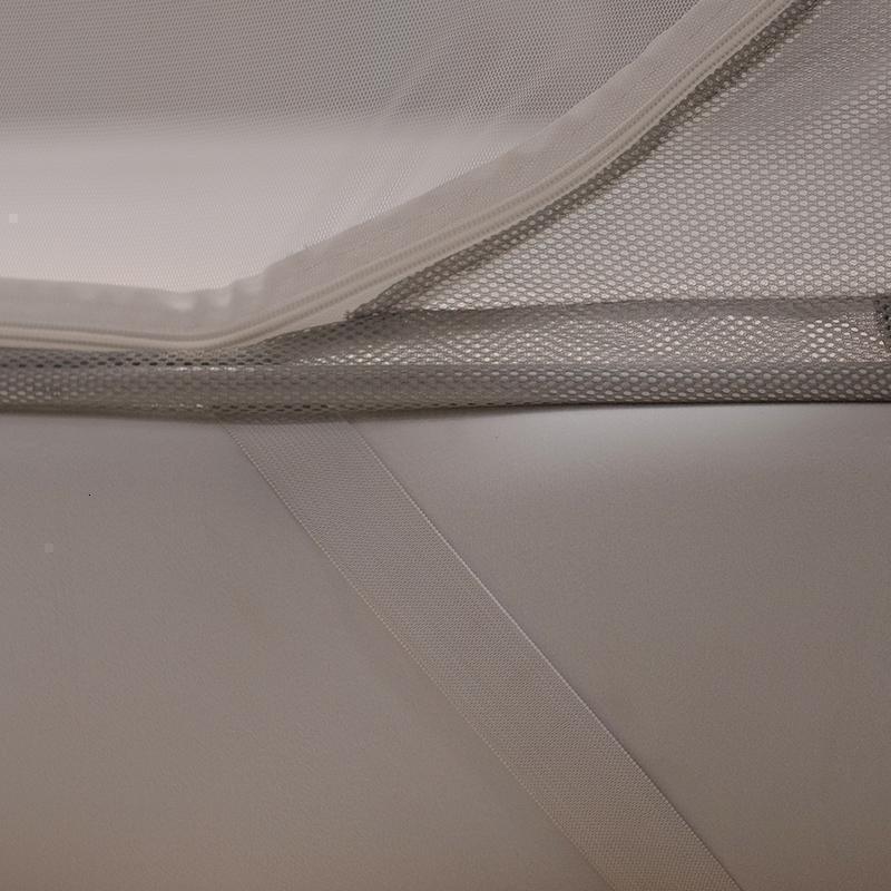 美帮汇支架蚊帐防摔儿童简约全封闭三开拉链加密1.5m1.8米家用