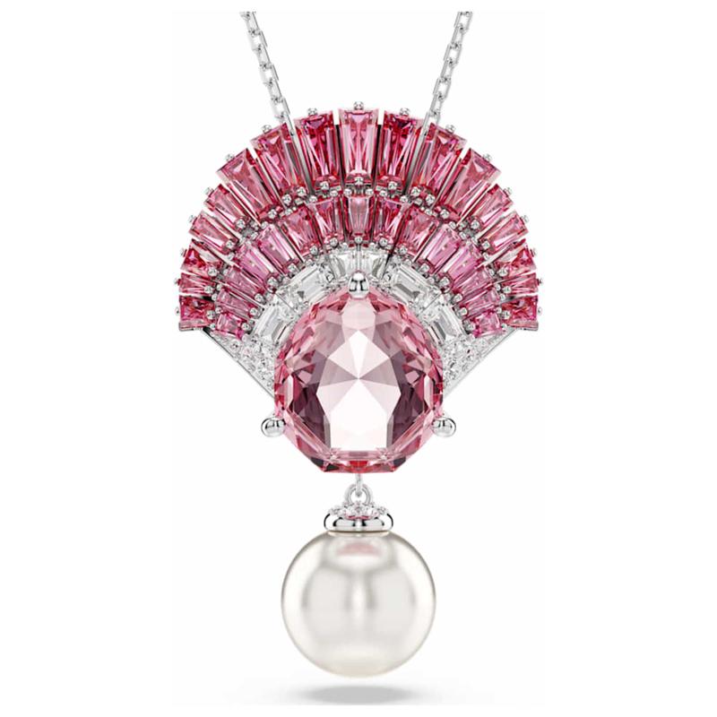 Swarovski女项链粉钻时尚饰品Idyllia珍珠珠宝首饰晚宴礼赠