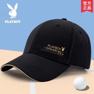 花花公子帽子男款春夏棒球帽硬顶潮牌鸭舌帽韩版男士帽子2024新款