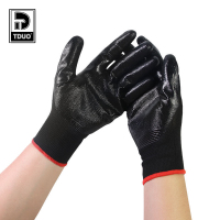 TDUO丁腈防油手套TF1双