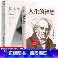 [正版]2册 活出人生的意义+人生的智慧 叔本华著 西方哲学外国小说 世界文学名著 可搭阿德勒 荣格 卢梭 尼采等