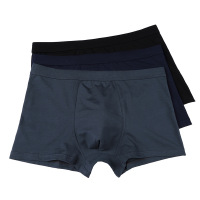 加大码奥代尔棉男士内裤简约纯色男四角裤棉质舒适透气男内裤