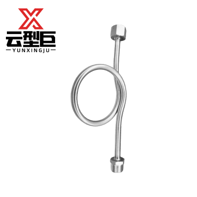 云型巨 304压力表缓冲管内外丝三通旋塞弯管 压力管表弯不锈钢 DN15 单位:个