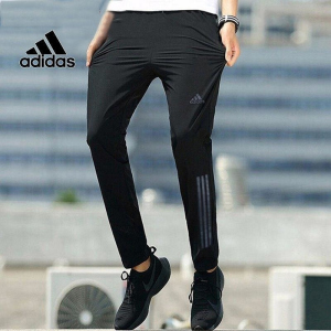 adidas/阿迪达斯透气薄款运动休闲速干梭织男裤长裤HF8985 C