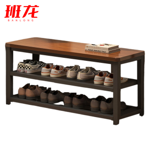 班龙鞋架换鞋凳80*30*45cm张