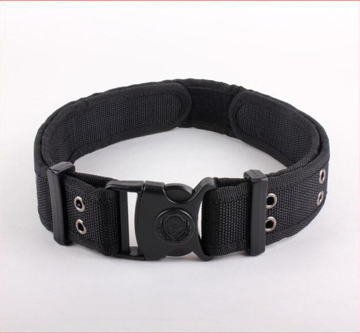 盛世尼曼511作训服腰带夏季尼龙帆布武装带 黑色战术训练腰带保安腰带