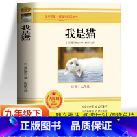 我是猫 [正版] 我是猫夏目漱石原著完整版未删减 世界名著外国小说初中生九年级下册课外书读本 青少年初三年级外国文学名著