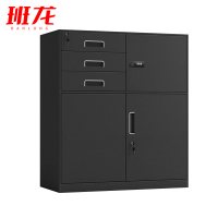 班龙铁皮柜三斗台