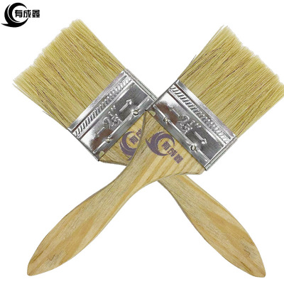 有成鑫 猪毛刷子直柄刷 2.5寸/把