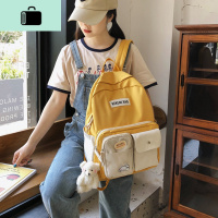 书包女韩版原宿ulzzang高中背包日系可爱百搭中学生初中生双肩包NEW LAKE