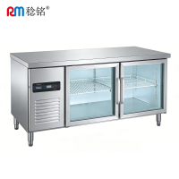 稔铭 玻璃门保鲜工作台 1500*600*800mm 台