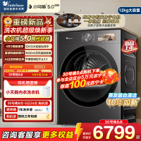 小天鹅(LittleSwan)小乌梅5.0高奢版 双转子热泵烘干机家用烘衣服 12KG大容量 变频 TH12K60
