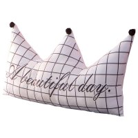 美帮汇床头枕大靠背卧室北欧双人 单人学生宿舍床上看书皇冠 女