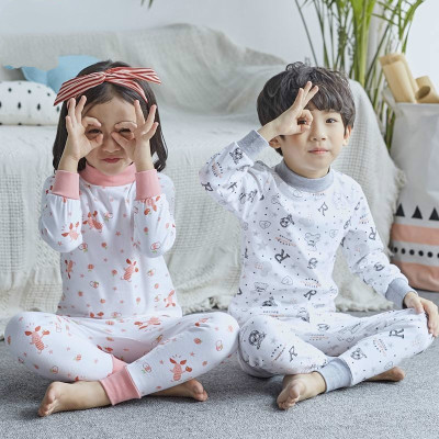 千仙仙-儿童内衣套装棉男童女童秋衣秋裤毛衫大童保暖孩宝宝两件套