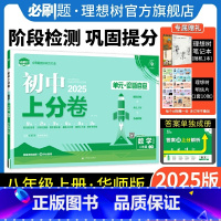 数学 华师版 八年级上 [正版]理想树直营2025版初中上分卷必刷题八年级上册数学华师版初中同步试卷期中期末检测单元检
