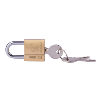 金岳 TR30-1J 铜芯 28*30*13mm 黄铜挂锁(计价单位:个)黄色