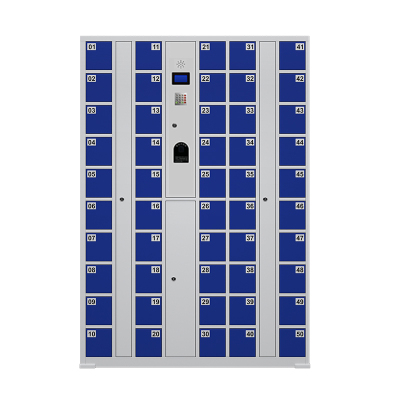 臻远 ZY-SJGB-31 手机充电柜寄存柜电子设备管理柜存包柜 50门指纹款