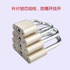 BONJEAN挂锁 防水防锈锁头不锈仿钢柜子锁超B级防盗迷你锁抽屉锁通开