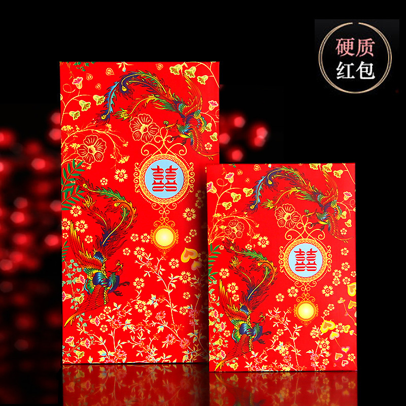 家柏饰(corated)龙年红包新年过年生日满月改口创意千元小红包袋利是