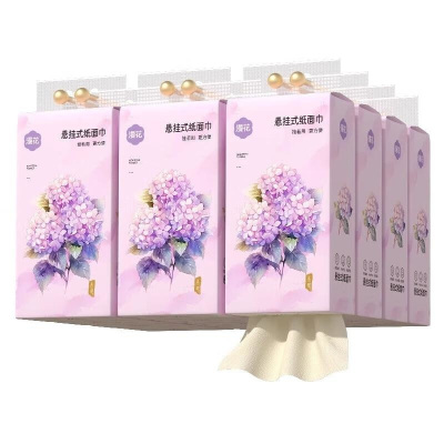 漫花13提抽纸大包家用卫生纸实惠批餐巾纸擦手面巾纸抽加厚厕纸巾