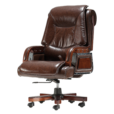 匡大办公家具办公椅主管椅旋转椅老板椅SJ2011H牛皮
