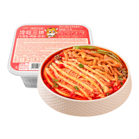 品品冷吃三拼千层肚+鸭肠+贡菜1kg 麻辣红油凉拌零食凉拌下酒菜