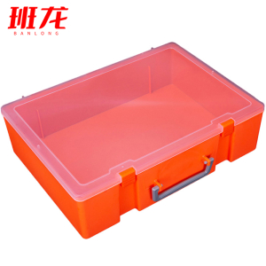 班龙零件收纳盒36.5*27*12cm橙色个