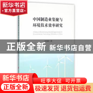 正版 中国制造业集聚与环境技术效率研究 李伟娜著 人民出版社 97