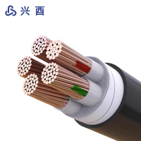 兴酉 铠装电力电缆线 YJV22-3*4 米