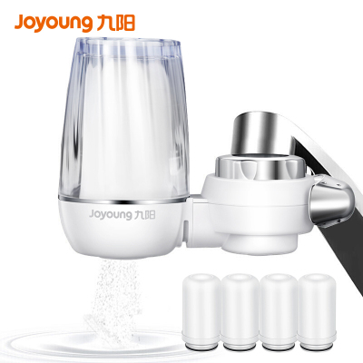 九阳（Joyoung）净水器自营龙头净水机家用厨房过滤器自来水净化器透明滤水器T021机4芯