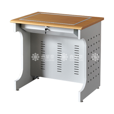 鑫星奈 XXN4012416 隐藏式翻转电脑桌培训桌教室机房多媒体学习桌办公桌B款单人位