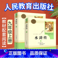 [九上]水浒传(2本) 初中通用 [正版]傅雷家书艾青诗选简爱七八九年级人教版初中生语文课外读物初中阅读文学经典名著三联