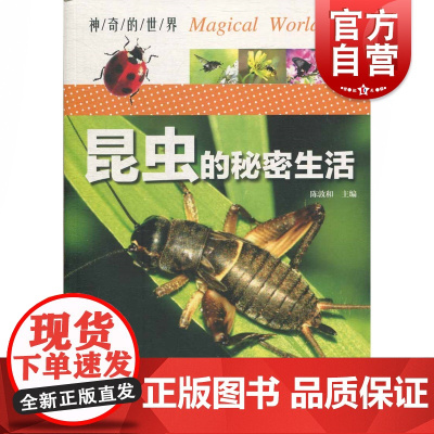 昆虫的秘密生活 陈敦和 编 文教 文教科普读物 中学教辅 世纪出版正版图书籍 上海科学技术文献出版社