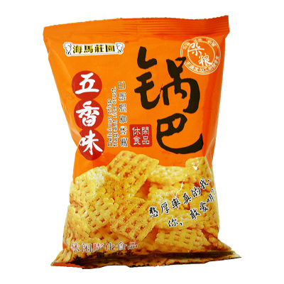 杂粮锅巴88gX2袋麻辣五香牛肉孜然番茄味膨化休闲零食品五香味88gX2袋香酥脆锅巴