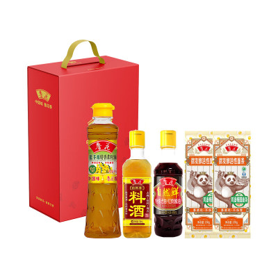 鲁花粮油调味礼盒四季如意礼盒B