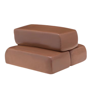 柯耐欧耐高温柔性防火泥空调密封胶泥有机堵洞封堵/两公斤/块