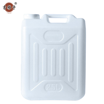 吉雅乎 食品级原料储水桶 家用塑料油桶 多功能扁桶 手提塑料水桶 特厚25升 /个