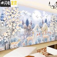 三维工匠2019新款钻石画十字绣发财麋鹿2018钻石绣满钻 [满钻版]180*75厘米[魔方圆钻+炫彩钻+异形钻]送十钻