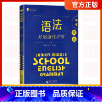 语法[中考通用]分层强化训练 初中通用 [正版]蓝皮英语系列七八九年级中考英语语法分层强化训练初三英语语法大全必刷题提优