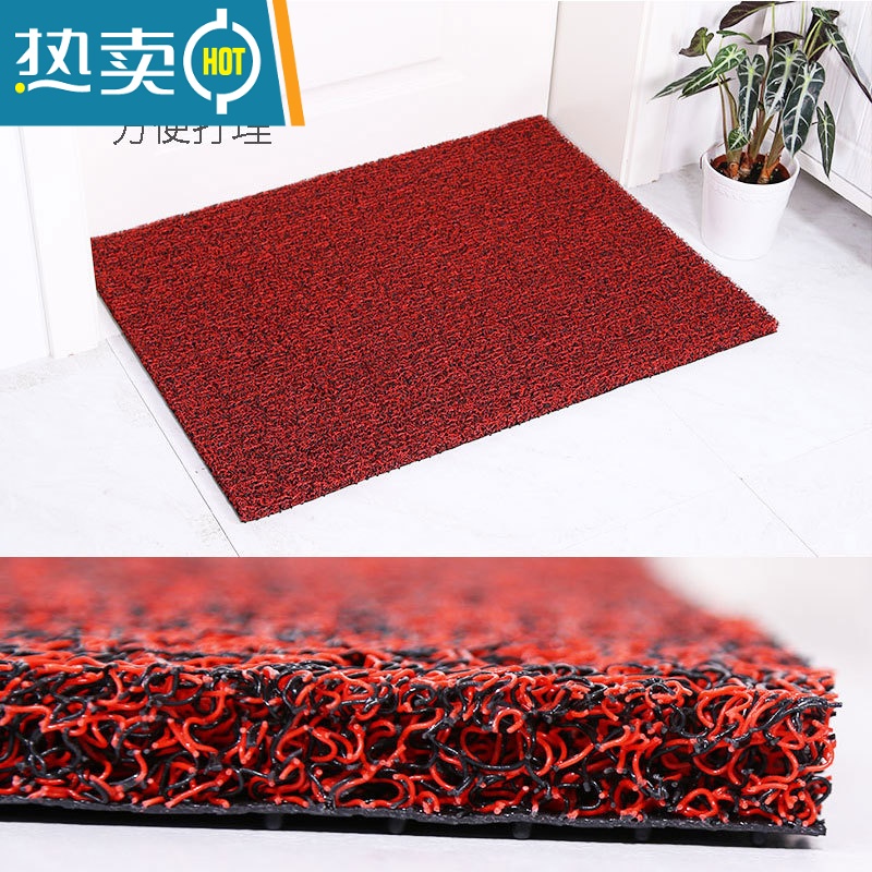 敬平入户门地垫门垫进门门口可裁剪脚垫家用防滑加厚塑料地毯垫子防滑垫