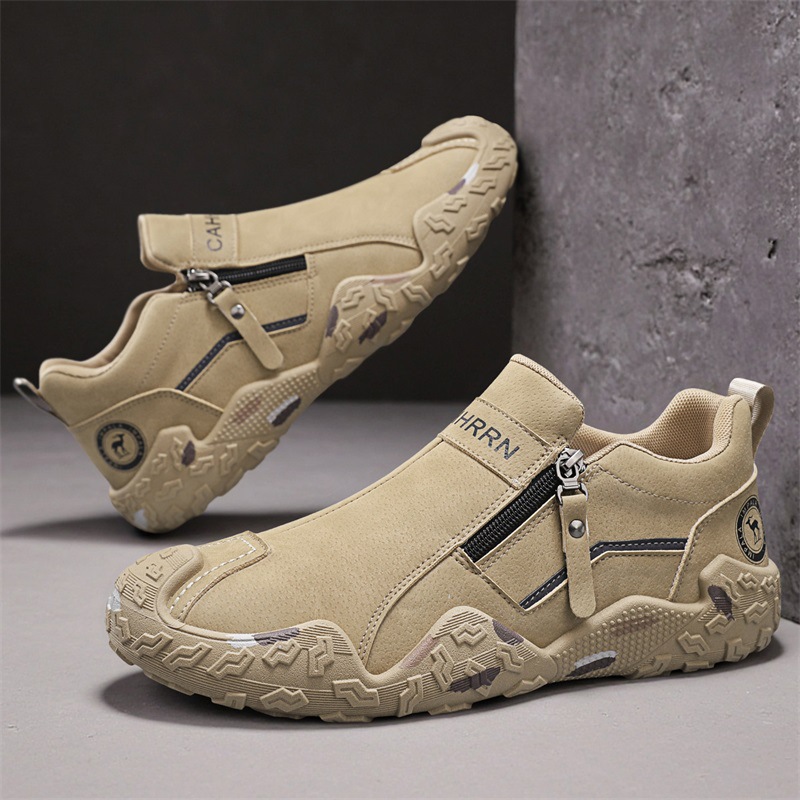 新款秋冬季男鞋高帮休闲运动鞋时尚百搭舒适潮流男士劳保潮鞋