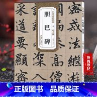 [正版] 历代碑帖精粹 元赵孟頫胆巴碑 杜浩主编 一辑简体旁注碑帖楷书毛笔书法练字帖 安徽美术出版社 天卷图书