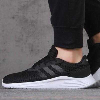 Adidas阿迪达斯2021春季新款运动鞋男鞋低帮轻便减震透气跑步鞋EG3278