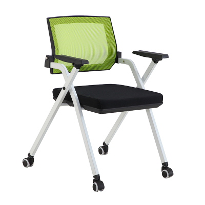 臻远 ZY-7532 折叠培训椅办公会议椅电脑椅 含轮子