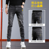 男士牛仔裤秋季直筒宽松年新款休闲男款百搭春秋款长裤子