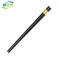 橙亿鸿 金福合金筷子 24cm/双