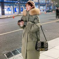羽绒棉服女冬季年新款韩版加厚中长款面包服大码棉衣宽松棉袄