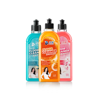 沫檬 地板清洁剂 500ml*3(香橙味+樱花味+海洋味)