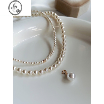 JiMi鲛人语/温莎夫人 施家珍珠双层叠戴项链高级感轻奢小众设计感女