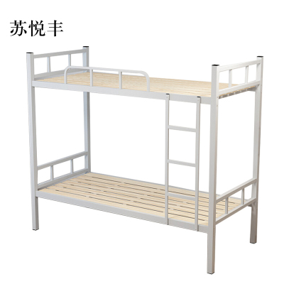 苏悦丰铁架床钢木床宿舍床经济型加厚型2000X900含床板